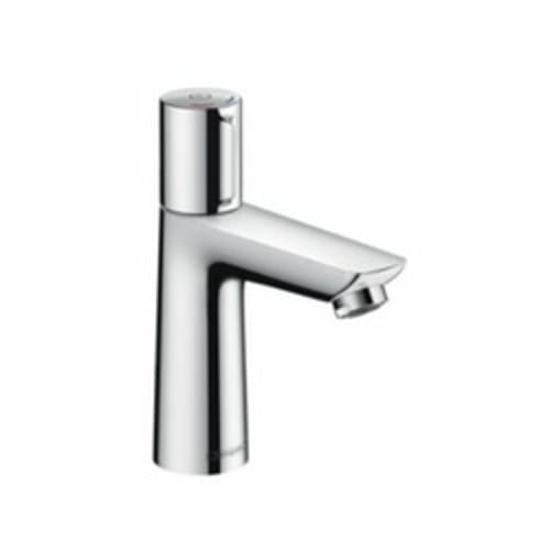 Hansgrohe 71750001 Basin Mixer, Talis E 110, 1.2 gpm Flow Rate, 4-1/8 in H Spout, 1 Handles, Pop-Up Drain, 1 Faucet Holes, Polished Chrome, Function: Traditional