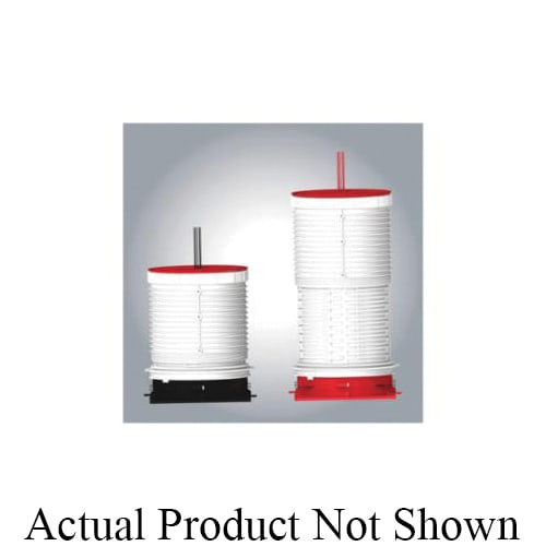 Holdrite® HFP-M6 HYDROFLAME™ PRO Telescoping Fire Stop Deck Sleeve, 3 hr Fire Rating, Polypropylene