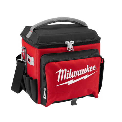 Milwaukee® 48-22-8250 Jobsite Cooler, 21.65 qt, Polyester, Black/Red, 14.96 in H