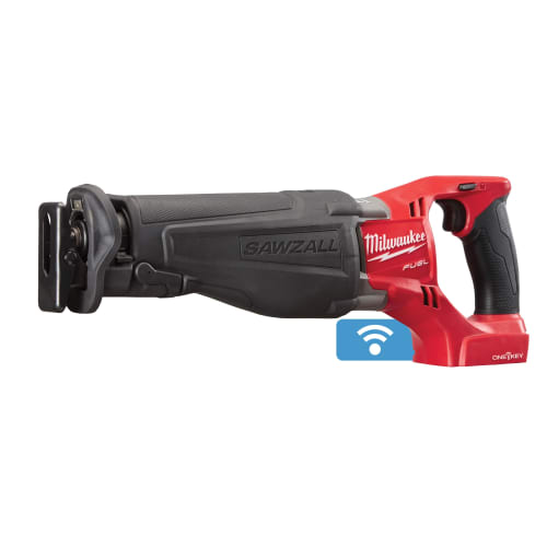 Milwaukee® M18™ FUEL™ SAWZALL® 2721-20 Adjustable Shoe Adjustable Shoe Anti-Vibration Cordless Reciprocating Saw With One-Key™, 1-1/8 in L Stroke, 0 to 3000 spm, Straight Stroke, 18 VDC, 17-3/4 in OAL