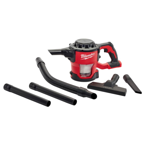 Milwaukee® 0882-20 M18™ Compact Cordless Vacuum, 0.3 gal, 18 VDC, Lithium-Ion Battery