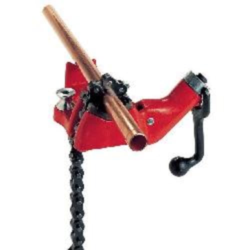 RIDGID® 40185, BC210A Top Screw Bench Chain Vise, 1/8 to 2-1/2 in Pipe