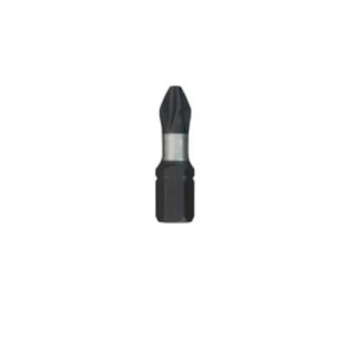 Milwaukee® 48-32-4601 Shockwave™ Impact Insert Bit, #2 Phillips® Point, 1 in L, Black Phosphate, Alloy76™ Steel