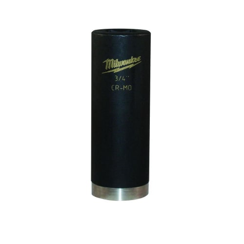 Milwaukee® SHOCKWAVE™ 49-66-4473 Deep Well Thinwall Impact Socket, 1/2 in Square Drive, 1-1/8 in Impact Socket, 6 Points