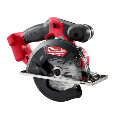 Milwaukee® 2782-20 M18 FUEL™ Cordless Circular Saw, 5-3/8, 5-7/8 in Blade, 20 mm Arbor/Shank, 18 VDC, Lithium-Ion Battery, Right Blade Side, Bare Tool