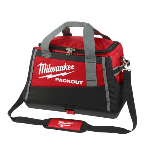 Milwaukee® PACKOUT™ 48-22-8322 General Purpose Zipper Tool Bag, 1680D Ballistic, Red