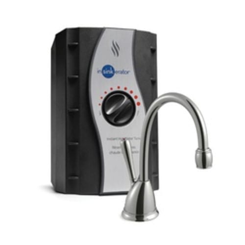 Insinkerator® Involve™ View™ 44716 H-View-SS Instant Hot Water Dispenser, 2/3 gal Capacity, 1/4 in Water, Polished Chrome, Import