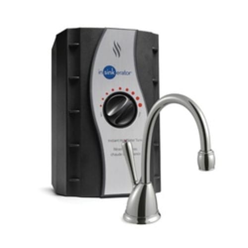 Insinkerator® Involve™ View™ 44716 H-View-SS Instant Hot Water Dispenser, 2/3 gal, 1/4 in Water, Chrome Plated