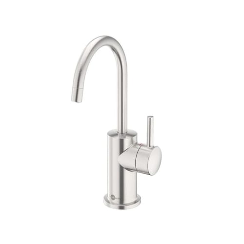 Insinkerator® 45393AU-ISE 3010 Showroom Instant Modern Style Hot Only Water Dispenser Faucet, 360 deg Swivel Spout, Stainless Steel