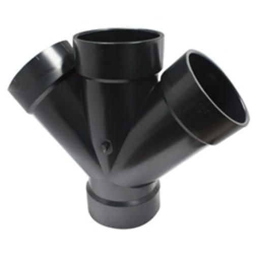 4" ABS DWV DBL WYE