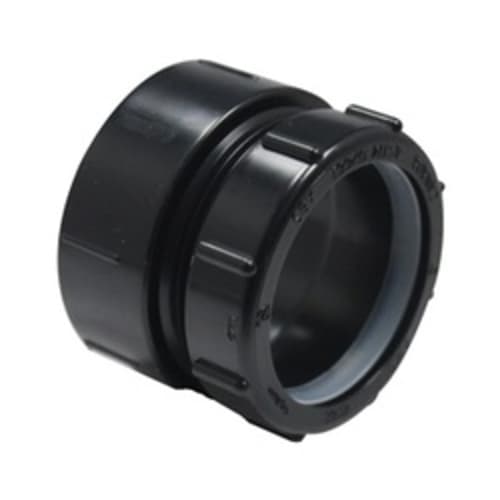 2"" ABS DWV HXSJ TRAP ADAPTER WITH NUT 102852A