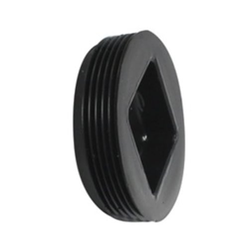 2" ABS DWV COUNTERSUNK PLUG