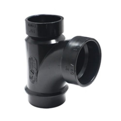 2"X1-1/2"X2" ABS DWV STREET SAN TEE