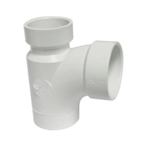 2"X1-1/2"X2" PVC DWV STREET SAN TEE