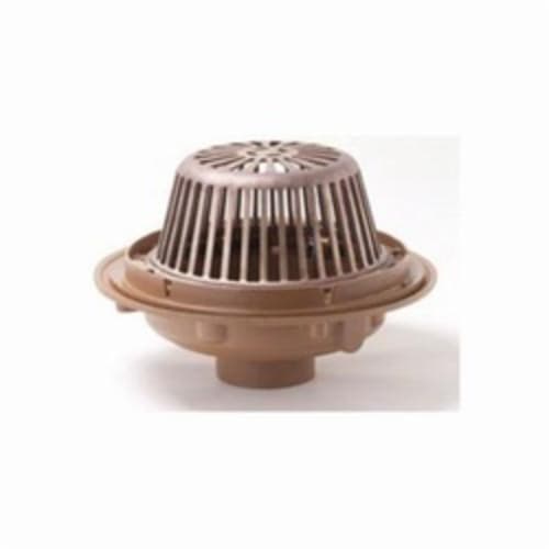 Smith® 1010UDC Underdeck Clamp With Trim, For Use With 1010 Series Roof Drain, Cast Iron