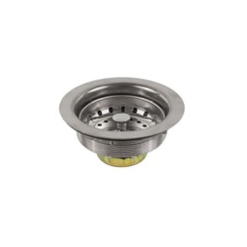 Jomar Valve® 305-401 Economy Basket Strainer, For Use With Builders Series 400 Grade Stainless Steel Sink Strainer, 430 Stainless Steel, Polished Stainless Steel