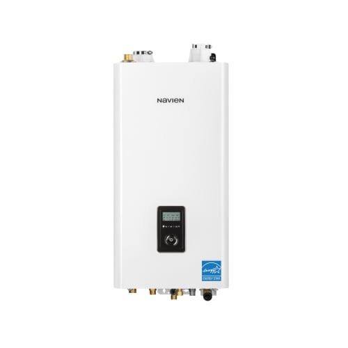 KD Navien® NFC250/175H NFC-H Series Condensing High Efficiency Fire Tube Combi-Boiler, Liquid Propane/Natural Gas Fuel, 13300 to 175000 Btu/hr Space Heating, 13000 to 210000 Btu/hr DHW Input, Forced Draft Direct Vent, Cold Rolled Carbon Steel Housing
