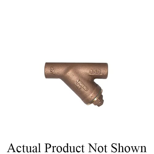 LEGEND 105-519NL S-15NL Wye Strainer, 2-1/2 in Nominal, 9.06 in OAL, Solder Connection, Import