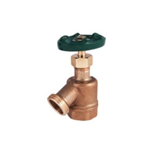 LEGEND 107-244NL T-543NL Traditional Bent Nose Garden Valve, 3/4 in, FNPT, Cast Brass Body, Wheel Handle Actuator, Import