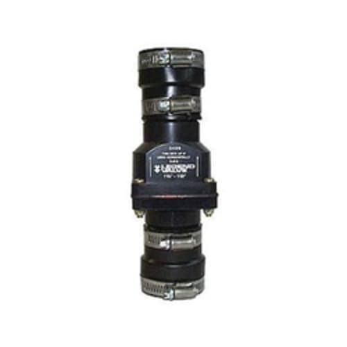 LEGEND 203-227 S-613 Check Valve, 1-1/4 to 1-1/2 in Nominal, Slip End Style, EPDM Rubber/Stainless Steel, ABS Body, Import