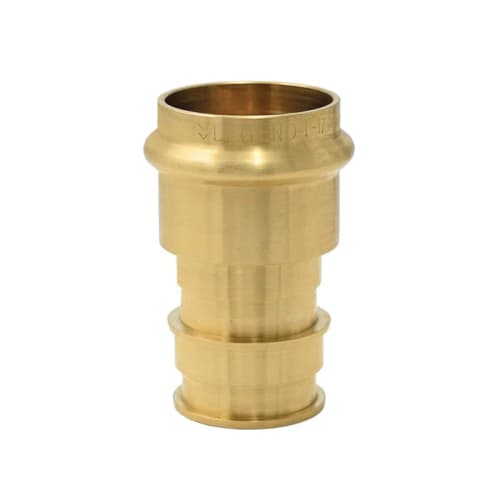 LEGEND LEGENDPress™ 450-865P Adapter, 1 in Nominal, Press x F1960 PEX End Style, Brass, Import