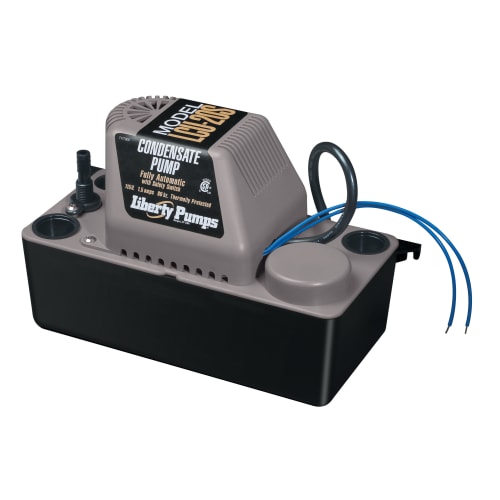 Liberty Pumps® LCU-20S Condensate Pump, 100 gph, 3/8 in OD Outlet, 20 ft Shutoff Head, 1/30 hp