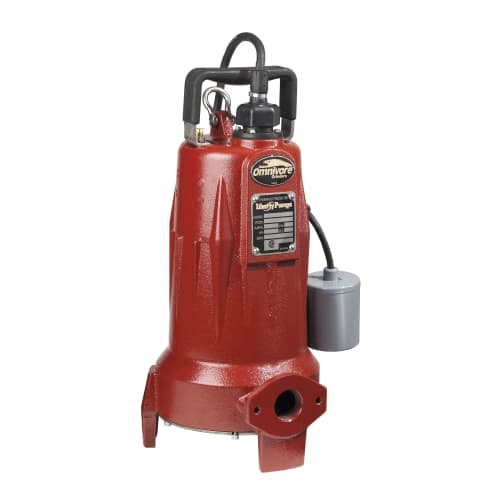 LIBERTY LSG202A 2HP208-230V 1PH AUTO GRINDER PUMP COMES WITH FLOAT OMNIVORE