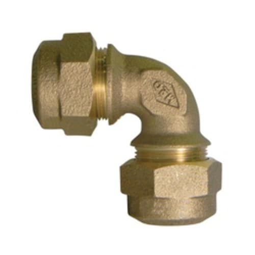 A.Y. McDonald 5182-089, 74761Q 2 1/4 Bend, 2 in Nominal, Q CTS Compression End Style, Brass, Domestic