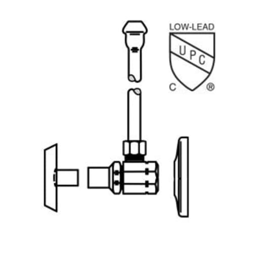 McGuire™ LF2165LK Lavatory Supply Kit