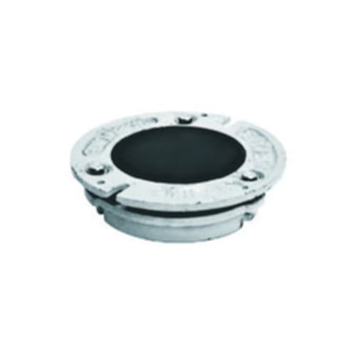 MIFAB® CF32TC Closet Flange With Test Cap, 2 in ID x 3 in OD, Cast Iron