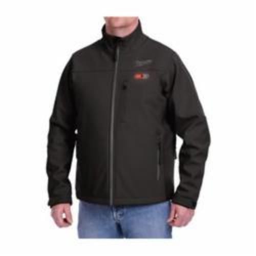 Milwaukee® M12™ 201B-21 Heated Jacket Kit, XL, M, Black, Brushed Tricot/Polyester