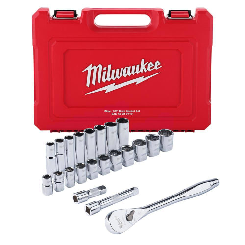 Milwaukee® 48-22-9410 Wrench Set, 22 Pieces, 1/2 to 1-1/8 in