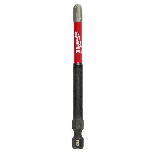 Milwaukee® SHOCKWAVE™ Impact Duty™ 48-32-4792 Impact Power Bit, #3 Phillips® Point, 3-1/2 in OAL, 1/4 in, Steel