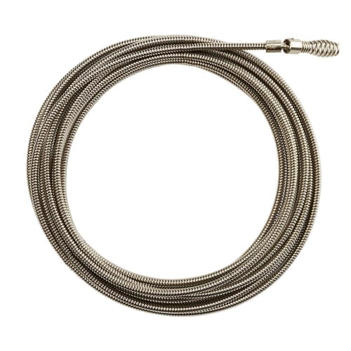 Milwaukee® 48-53-2562 Inner Core Drop Head Drain Cleaning Cable, 5/16 in, Steel, For Use With Drain Cleaning Machines, 1-1/4 to 2-1/2 in Drain Line