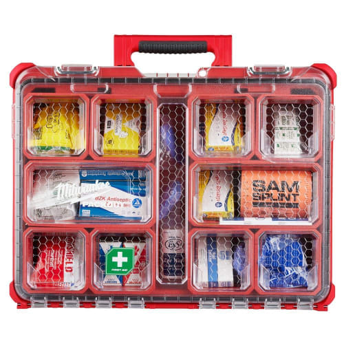 Milwaukee® 48-73-8430C First Aid Kit, 193 Components, 4.6 in H x 19.7 in W