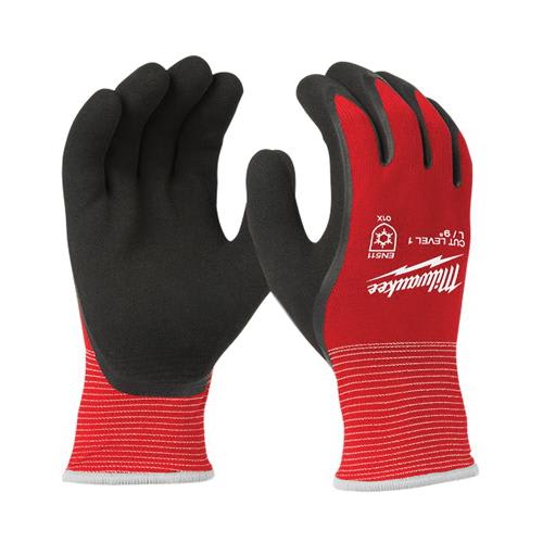 Milwaukee® 48-22-8911 Insulated Winter Dipped Work Gloves, M, Nylon, Resists: Water, ANSI Cut-Resistance Level: 1