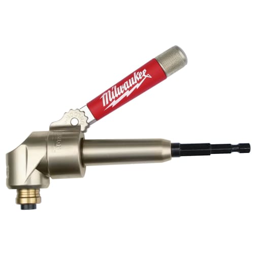 Milwaukee® 49-22-8510 Compact Heavy Duty Right Angle Attachment Kit, For Use With Right Angle Grinder, 90 deg Offset, 1/4 in Dia Shank, 235 in-lb Torque
