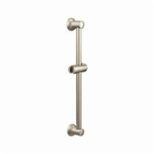 Moen® 155746BN Slide Bar, 24 in L Bar, Metal, Brushed Nickel, Domestic