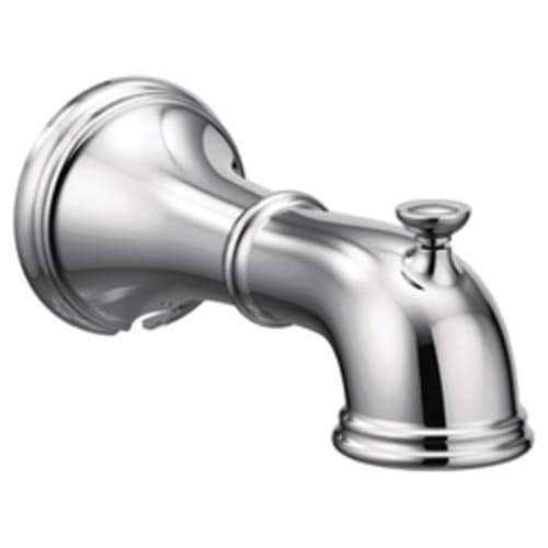 Moen® 185820 Diverter Tub Spout, For Use With Model T2313/T2313BN/T2313ORB Belfield™ Moentrol® 1-Handle Tub/Shower, Polished Chrome, Domestic