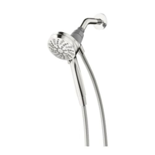 Moen® 26100EP Engage™ Eco-Performance Handshower, 3-1/2 in Dia, 1.75 gpm, 59 in L Hose, 1/2 in IPS, Chrome Plated, Import