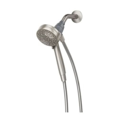 Moen® 26100EPSRN Engage™ Eco-Performance Handshower, 3-1/2 in Dia, 1.75 gpm, 59 in L Hose, 1/2 in IPS, Spot Resist® Brushed Nickel, Import