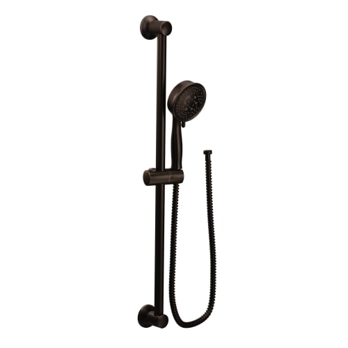 Moen® 3667EPORB Hand Shower, 4-3/8 in Dia 4 Shower Head, 2 gpm, 69 in L Hose, Oil Rubbed Bronze, Domestic