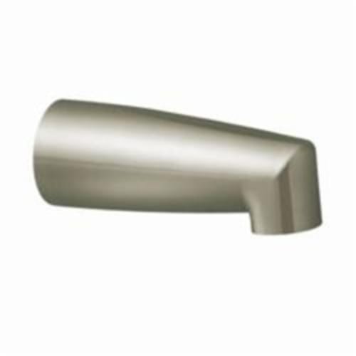 Moen® 3829BN Chateau® Non-Diverter Tub Spout, 7 in L, 1/2 in C Connection, Metal, Brushed Nickel, Domestic