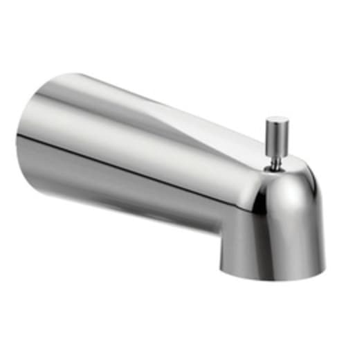 Moen® 3839 Rizon™ Diverter Tub Spout, 1/2 in Slip-Fit Connection, Metal, Chrome Plated, Import