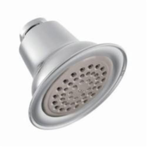 Moen® 6303EP Easy Clean® XLT Shower Head, 1.75 gpm, 1 Spray, Wall Mount, 3-3/8 in Head, Import