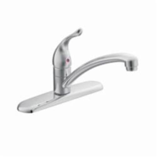 Moen® 67425 Chateau® Kitchen Faucet, 1.5 gpm, 1 Handle, Chrome Plated, Domestic