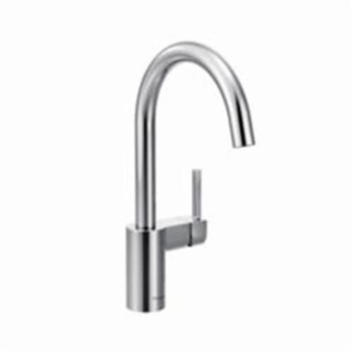 Moen® 7365 Align™ Kitchen Faucet, 1.5 gpm, Chrome Plated, 1 or 3 Faucet Holes, 1 Handle, Domestic