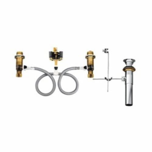 Moen® 9000 M-Pact™ Widespread Lavatory Rough-In Valve, 1/2 in, Brass Body, Domestic (Rough-in valve sold separately)