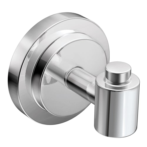 Moen® DN0703CH Robe Hook, Iso™, 1 Hook, 2.44 in OAW x 2.44 in OAD x 2.44 in OAH, Import