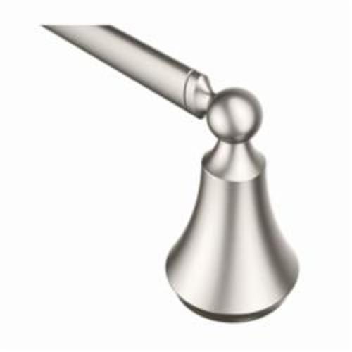 Moen® YB5224BN Towel Bar, Wynford™, 24 in L Bar, 3.72 in OAD x 2.26 in OAH, Brushed Nickel, Import